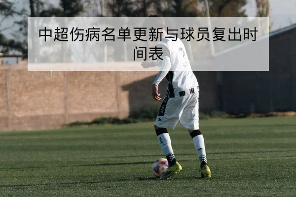 中超伤病名单更新与球员复出时间表